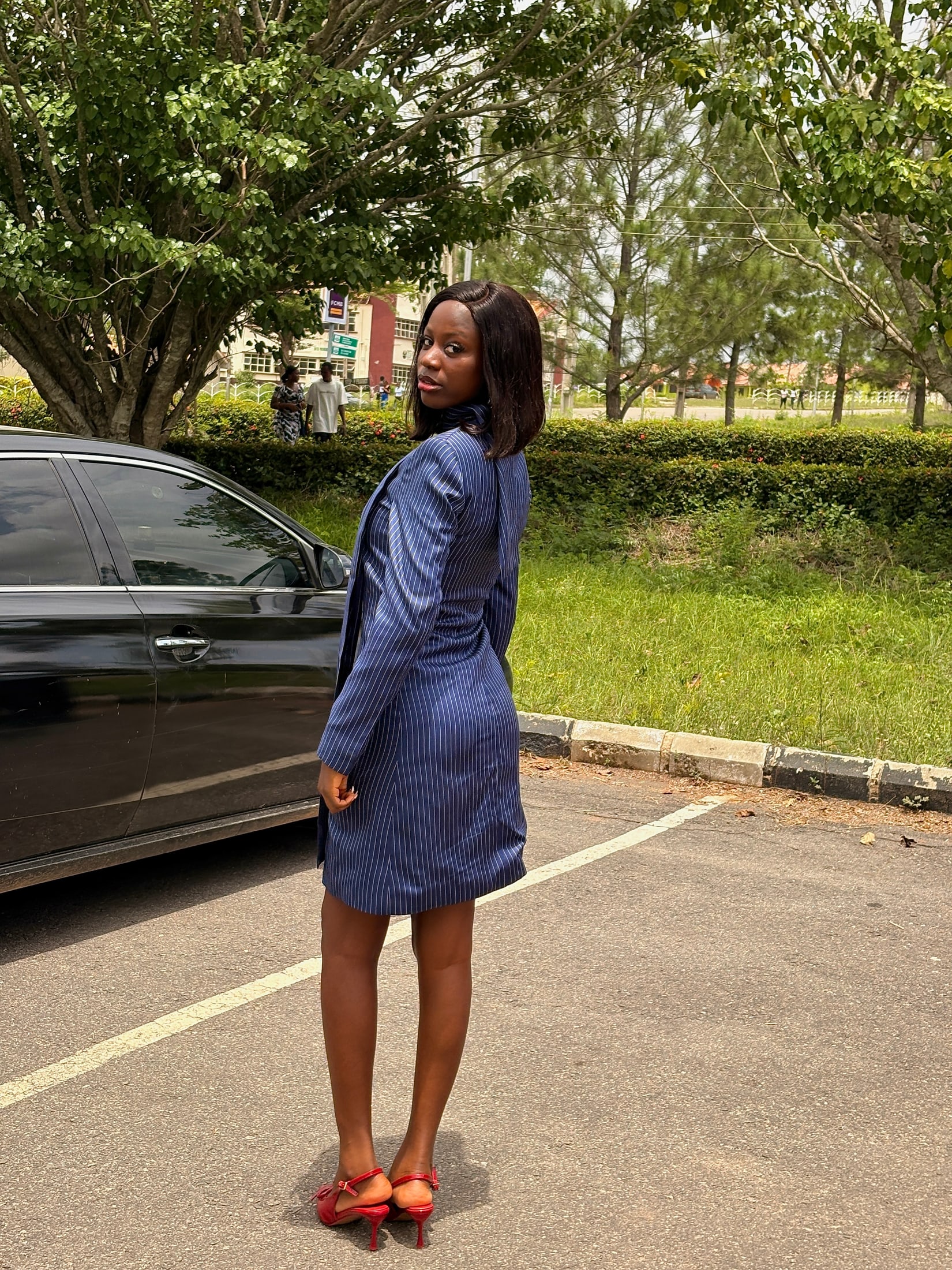 Cashmere suit gown by Styled by Smile